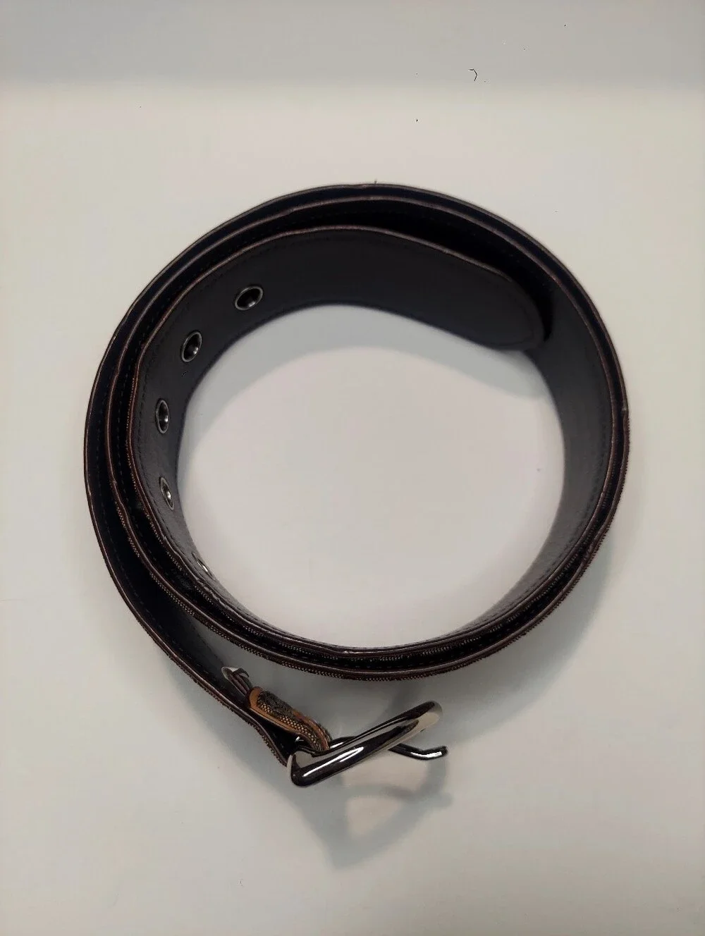 Coach Signature Canvas Belt